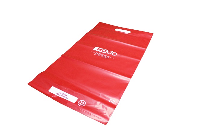 Custom Logo Handled Style Clothing Packaging Courier Bag and full printing D Cut Mailing Bags