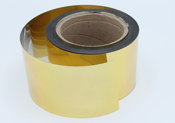 Aluminized Gold Coated Pet Polyester Metalized Thermal Laminating Film