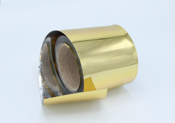 Aluminized Gold Coated Pet Polyester Metalized Thermal Laminating Film